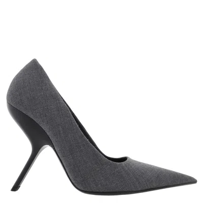 Ferragamo Eva X5 Pointed-toe Pumps, Size 7 C In Blue