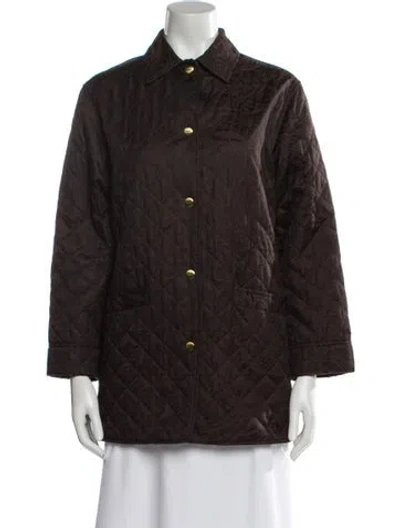 Pre-owned Ferragamo Evening Jacket In Brown