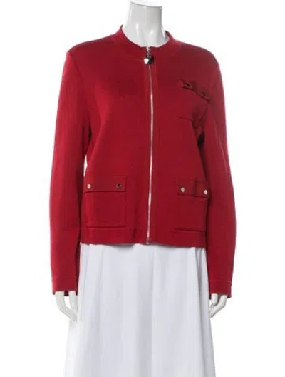 Pre-owned Ferragamo Evening Jacket In Red