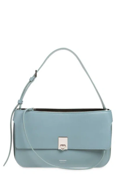 Ferragamo Extrasmall Cara Shoulder Bag In Blue