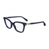 Ferragamo Demo Cat Eye Ladies Eyeglasses Sf2991 414 51 In Blue