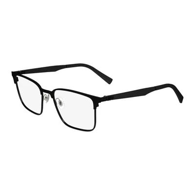Ferragamo Eyeglasses Square Full Rim, Matte Black Frame And Clear Demo Lens Lens Sf2226002