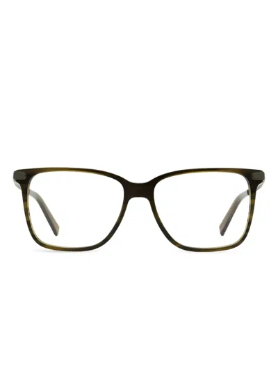 Ferragamo Eyewear 2877 Rectangular-frame Glasses In Black