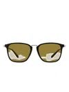 Ferragamo Eyewear 910 Square-frame Sunglasses In Brown