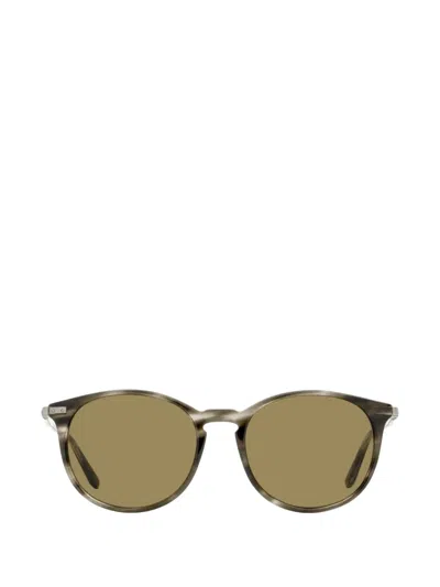 Ferragamo Eyewear 911 Round-frame Sunglasses In Brown