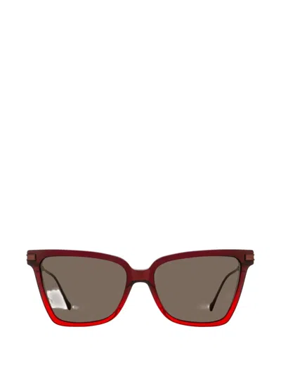 Ferragamo Eyewear Butterfly-frame Sunglasses In Multi