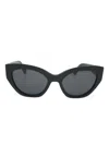 Ferragamo Eyewear Cat-eye Frame "black" Sunglasses