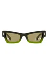 Ferragamo Eyewear Cat-eye Sunglasses In Multi