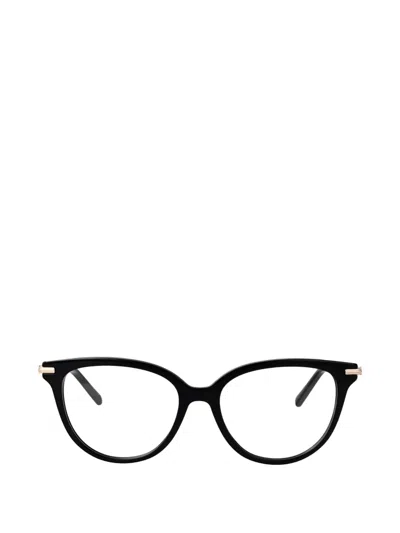 Ferragamo Eyewear Cat-eye Frame Glasses In Black
