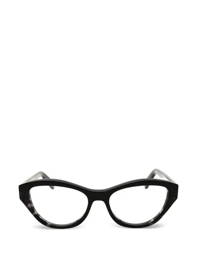 Ferragamo Eyewear Cat-eye Glasses In Black