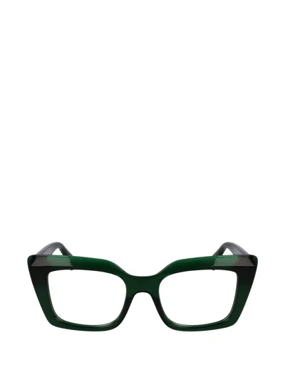 Ferragamo Eyewear Cat-eye Glasses In Transparent