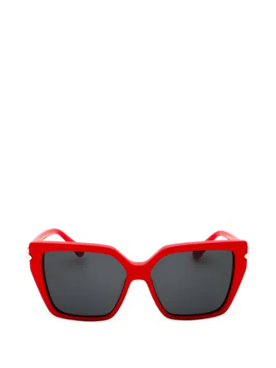 Ferragamo Eyewear Cat-eye Sunglasses In Red