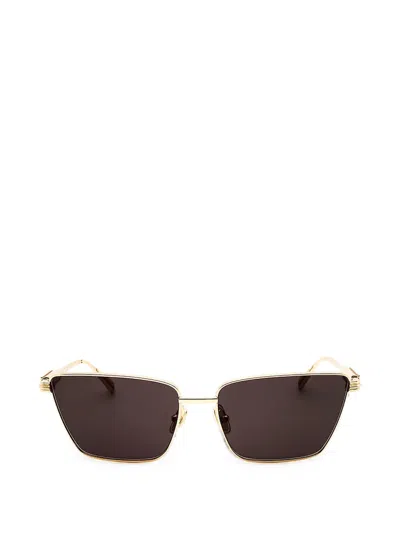 Ferragamo Eyewear Cat-eye-frame Sunglasses In Gold