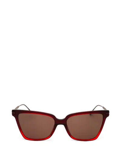 Ferragamo Eyewear Cat-eye-frame Sunglasses In Red