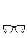 Ferragamo Eyewear 간치니 캣아이 프레임 안경 In Black