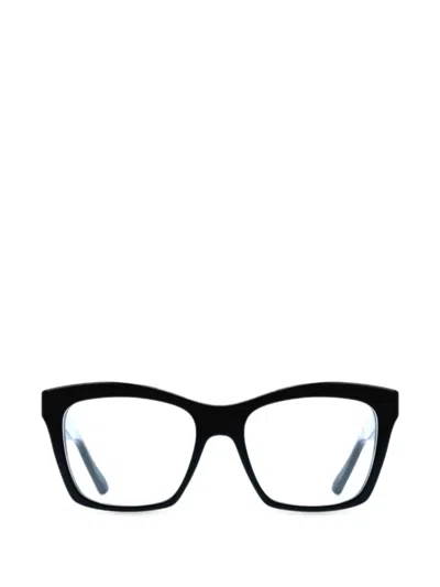 Ferragamo Eyewear 간치니 캣아이 프레임 안경 In Black