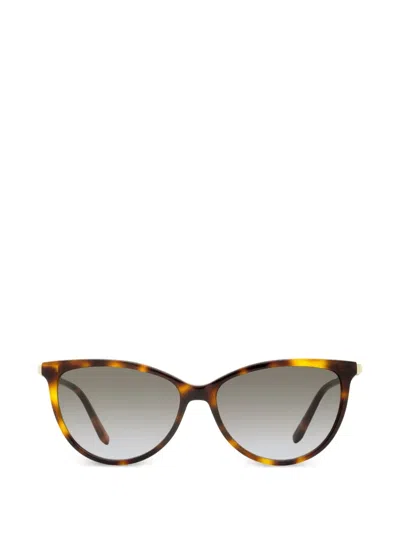Ferragamo Eyewear Gancini Cat-eye Sunglasses In Black
