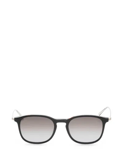 Ferragamo Eyewear Gancini Rectangle-frame Sunglasses In Schwarz