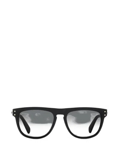 Ferragamo Eyewear Gancini Square-frame Sunglasses In Black