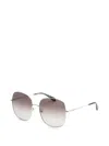 Ferragamo Eyewear Oversized-frame Sunglasses In 실버 톤