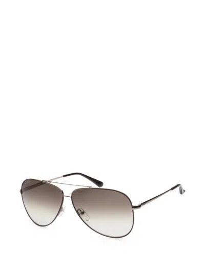 Ferragamo Eyewear Pilot-frame Sunglasses In 브라운