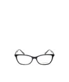 Ferragamo Eyewear Rectangle Frame Glasses In Black