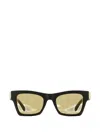 Ferragamo Eyewear Rectangle-frame Sunglasses In Black