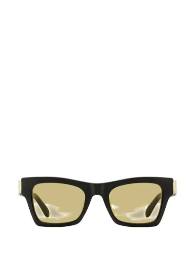 Ferragamo Eyewear Rectangle-frame Sunglasses In Black