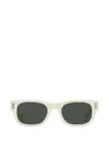Ferragamo Eyewear Rectangle-frame Sunglasses In White