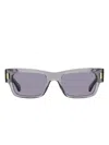 Ferragamo Eyewear Rectangle-frame Sunglasses In Purple