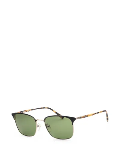 Ferragamo Eyewear Rectangle-frame Gancini Sunglasses In Black