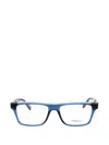 Ferragamo Eyewear Rectangle-frame Glasses In Blue