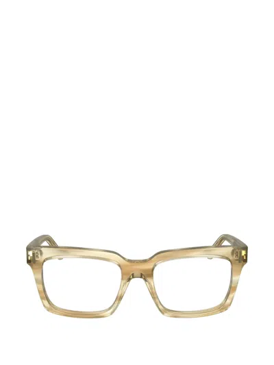 Ferragamo Eyewear Rectangle-frame Glasses In Neutral