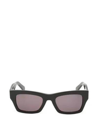 Ferragamo Eyewear Rectangle-frame Sunglasses In 블랙