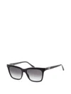 Ferragamo Eyewear Rectangle-frame Sunglasses In Black