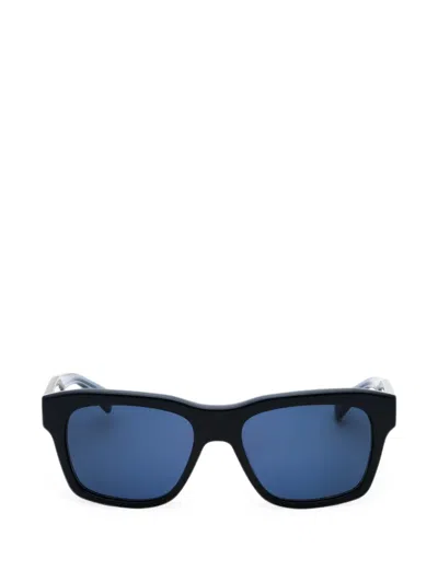 Ferragamo Eyewear Rectangle-frame Sunglasses In Black