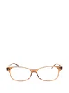 Ferragamo Eyewear Rectangular-frame Glasses In Brown
