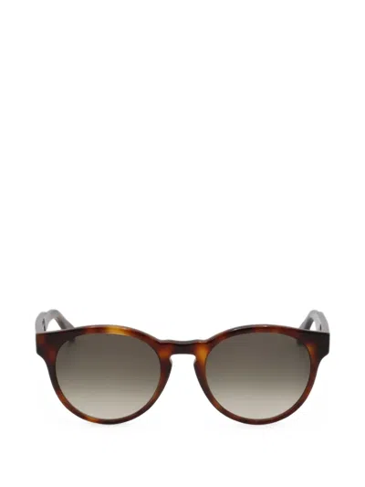Ferragamo Eyewear Round-frame Sunglasses In Brown