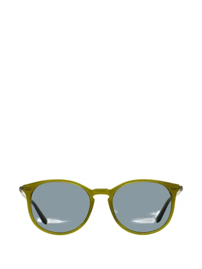 Ferragamo Eyewear Round-frame Sunglasses In Green