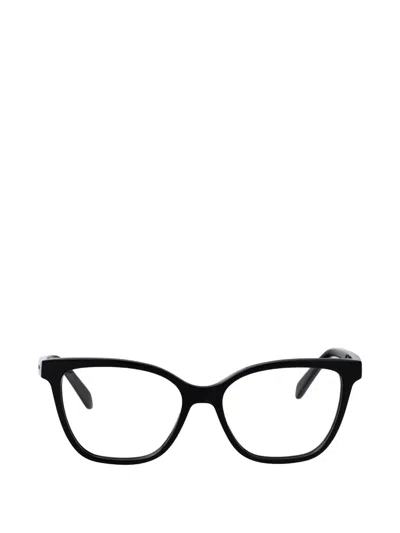 Ferragamo Eyewear Sf3062 Cat-eye Glasses In Black