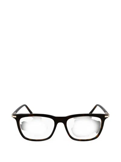 Ferragamo Eyewear Square-frame Glasses In Brown