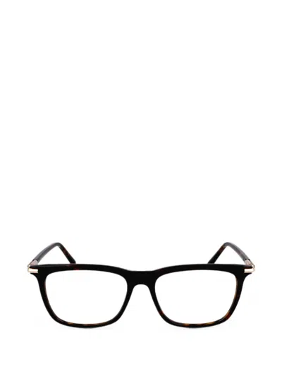 Ferragamo Eyewear Square-frame Glasses In Brown