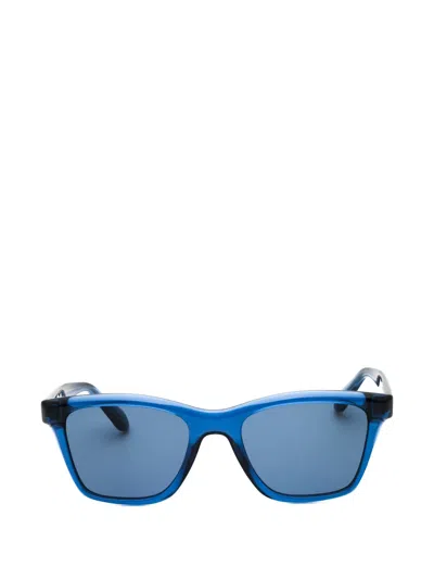 Ferragamo Eyewear Square-frame Sunglasses In Blue
