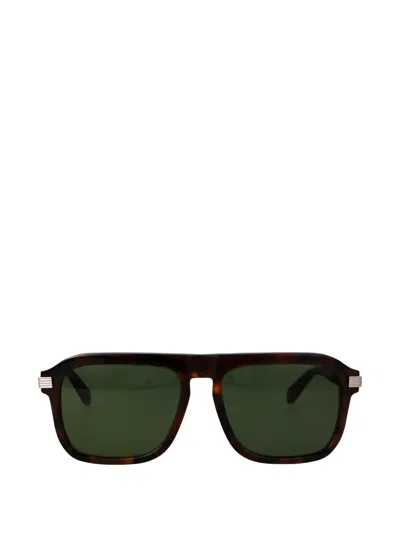 Ferragamo Eyewear Tortoiseshell-effect Square-frame Sunglasses In Brown