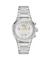 Ferragamo F-80 Chrono Bracelet Watch In Metallic