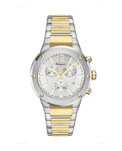 FERRAGAMO FERRAGAMO F-80 CHRONO BRACELET WATCH