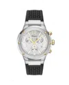 Ferragamo F-80 Chrono Silicone Watch In Multi
