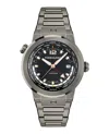 Ferragamo F-80 Gmt Worldtime Bracelet Watch In Metallic