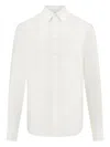 Ferragamo Shirt With Tonal Embroidered F