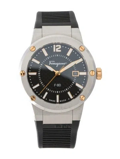 Pre-owned Ferragamo F-80 Watch In Multi